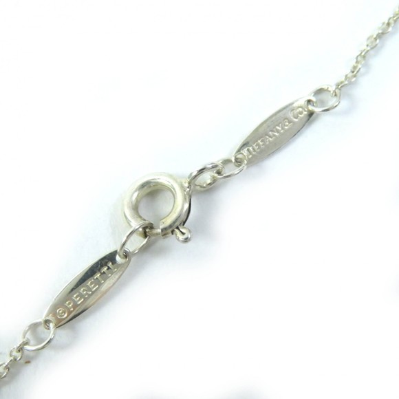 Tiffany Color by the Yard Aquamarine Necklace Silver Blue